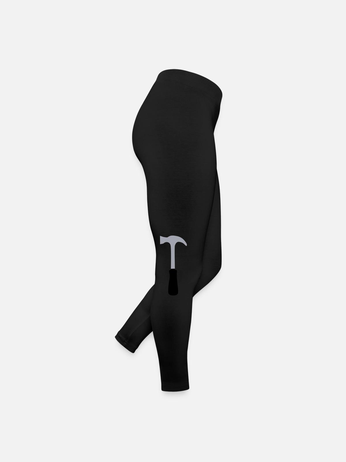 hammer - Women’s Jersey Leggings - black - Right
