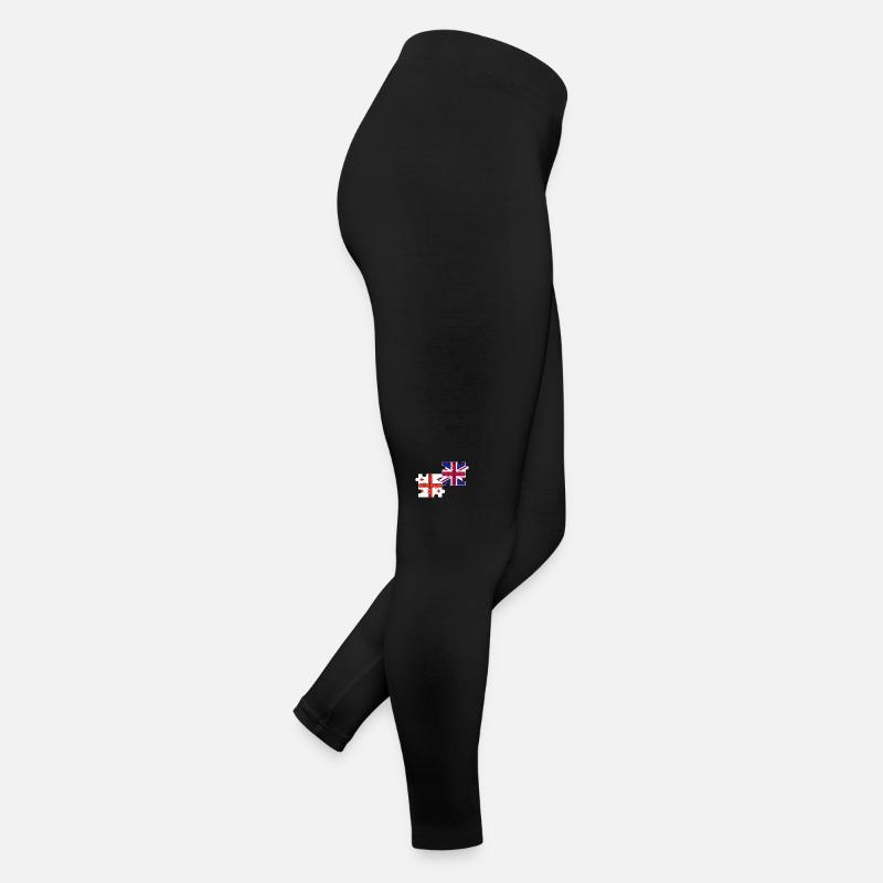 Géorgie Drapeau du Royaume-Uni Géorgien britannique Legging en jersey Femme