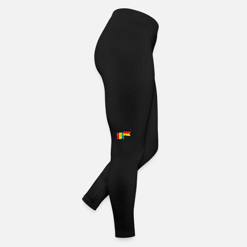 Guinea Germany Flag German Guinea Women’s Jersey Leggings