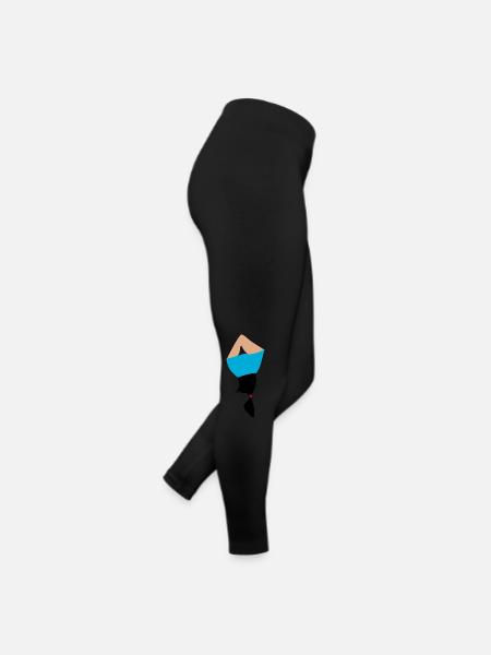 Human rights - Women’s Jersey Leggings - black - Right