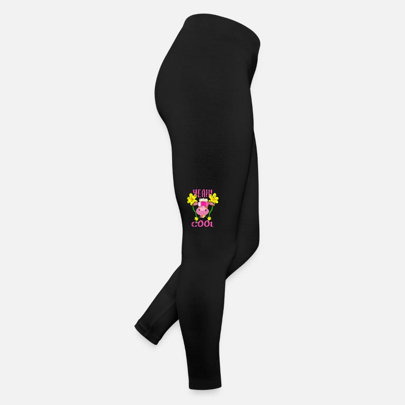 Vache drôle Legging en jersey Femme