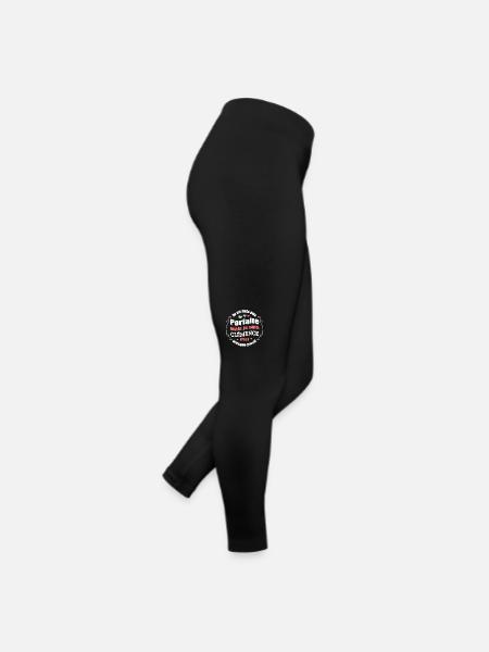 CLÉMENCE PARFAITE - PRENOM CLÉMENCE - Legging en jersey Femme - noir - Droite