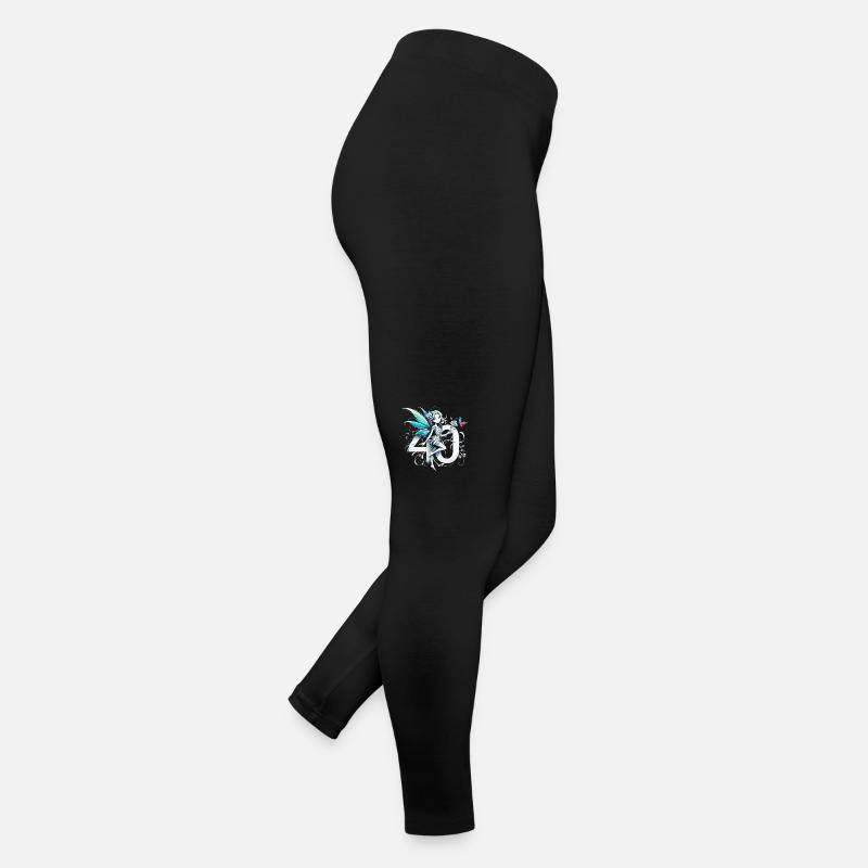 40 Jahre Fee Elfe süß Geburtstag Geschenk Frauen Jersey Leggings