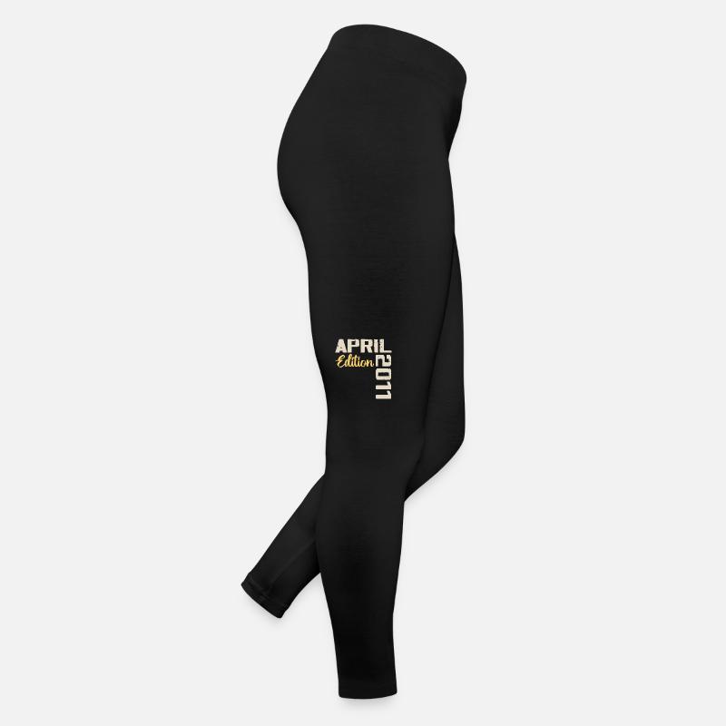 13 Year Anniversary April 2011 Birthday Gift Women’s Jersey Leggings