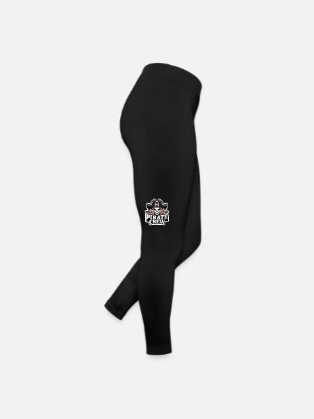 Pirate Pirate Carnaval Halloween - Legging en jersey Femme - noir - Droite