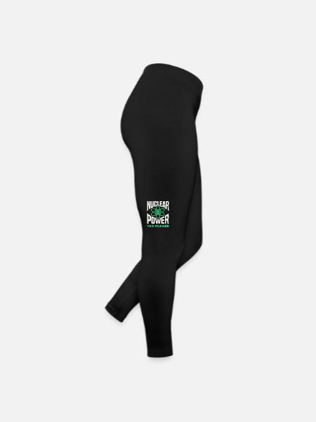 Énergie nucléaire s’il vous plaît - Pour l’énergie propre - Legging en jersey Femme - noir - Droite