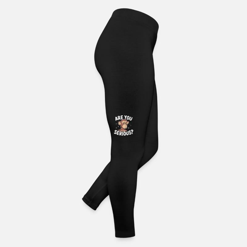 Monkey Monkey Animal Gorilla Chimpanzee Women’s Jersey Leggings