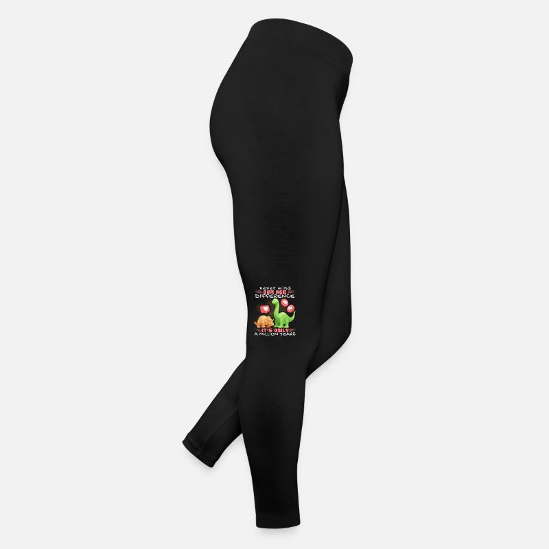 Verliebter Dinosaurier lustiger Spruch Dino-Spruch Frauen Jersey Leggings