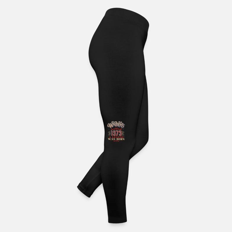 1973-Birthday, November-1973, 11-1973 Women’s Jersey Leggings