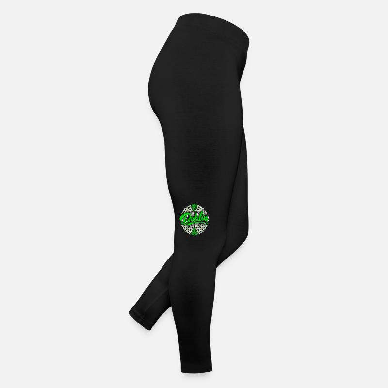 Dublin Dublin-Irlande Irlande, Logo Dublin, Celtic Legging en jersey Femme