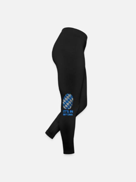 Bayern DNA - Frauen Jersey Leggings - Schwarz - Rechts