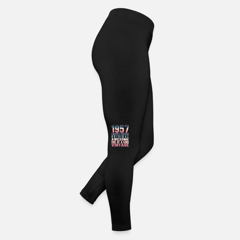 Edition limitée depuis 1957 Anniversaire Millésime 1957 Legging en jersey Femme