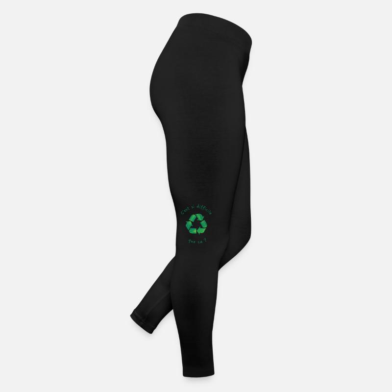 C'est si difficile que ca ? - Legging en jersey Femme - noir