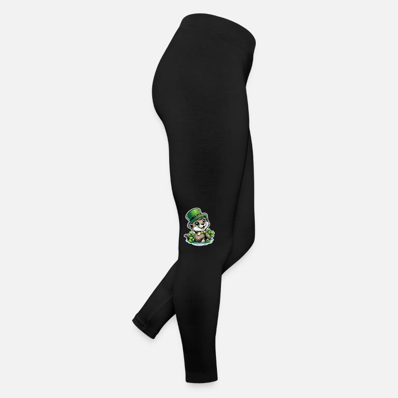 Plaisir de la loutre de la Saint-Patrick Legging en jersey Femme