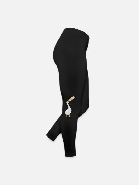 Fête de l’alcool d’oie - Legging en jersey Femme - noir - Droite
