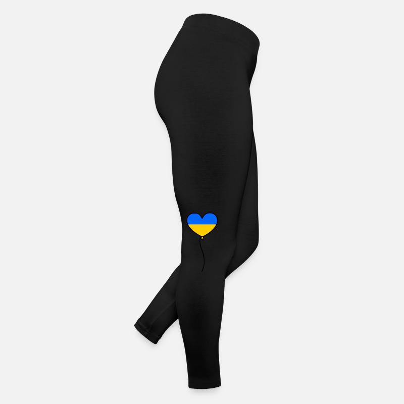 Ukraine Frauen Jersey Leggings