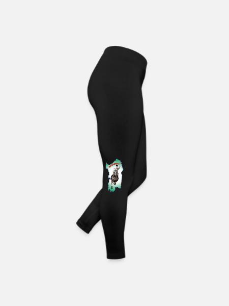 Sartiglia Sardinia - Women’s Jersey Leggings - black - Right