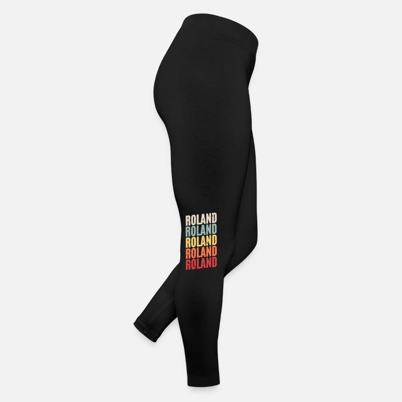 Roland First Name Women’s Jersey Leggings