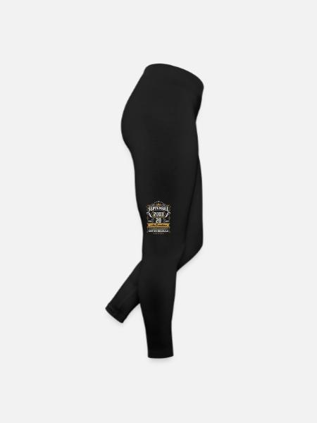 Septembre 2003 20 Ans Rétro Cadeau D'anniversaire - Legging en jersey Femme - noir - Droite