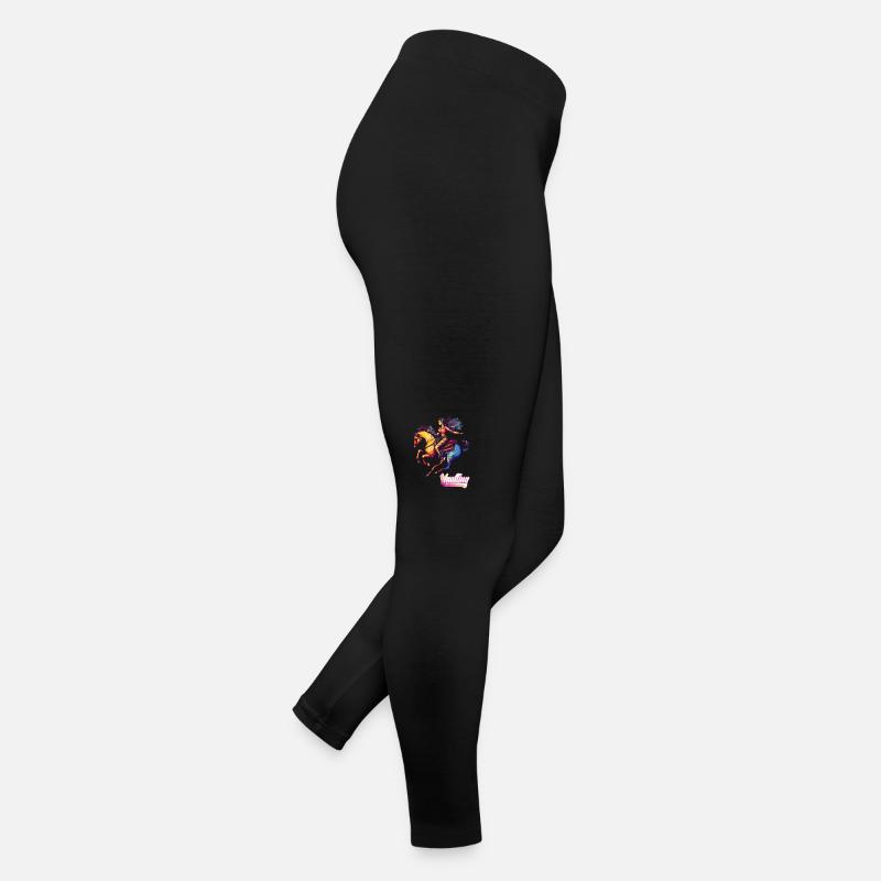 Voltige Saut Cheval Acrobatie Équitation Legging en jersey Femme