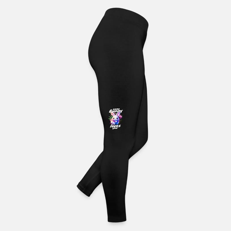 Le lapin de Pâques doux vous apporte de l’amour Legging en jersey Femme