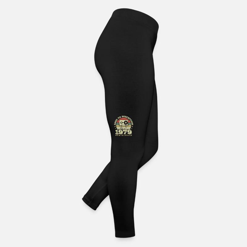 Original Vintage Jubiläums-Geschenkidee 1979 Frauen Jersey Leggings