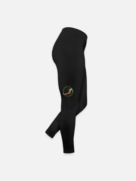 Surfeur E 214 - Legging en jersey Femme - noir - Droite