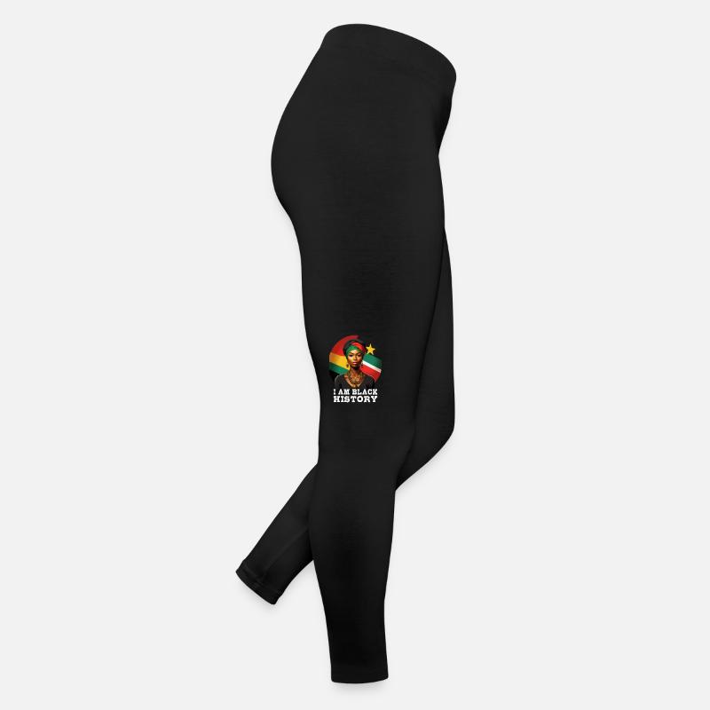 Ich bin Black History Frauen Jersey Leggings