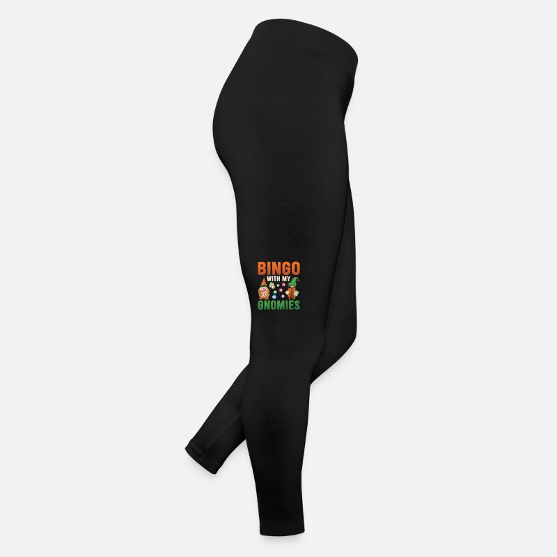 Bingo avec mes gnomies Bingo amusant Legging en jersey Femme