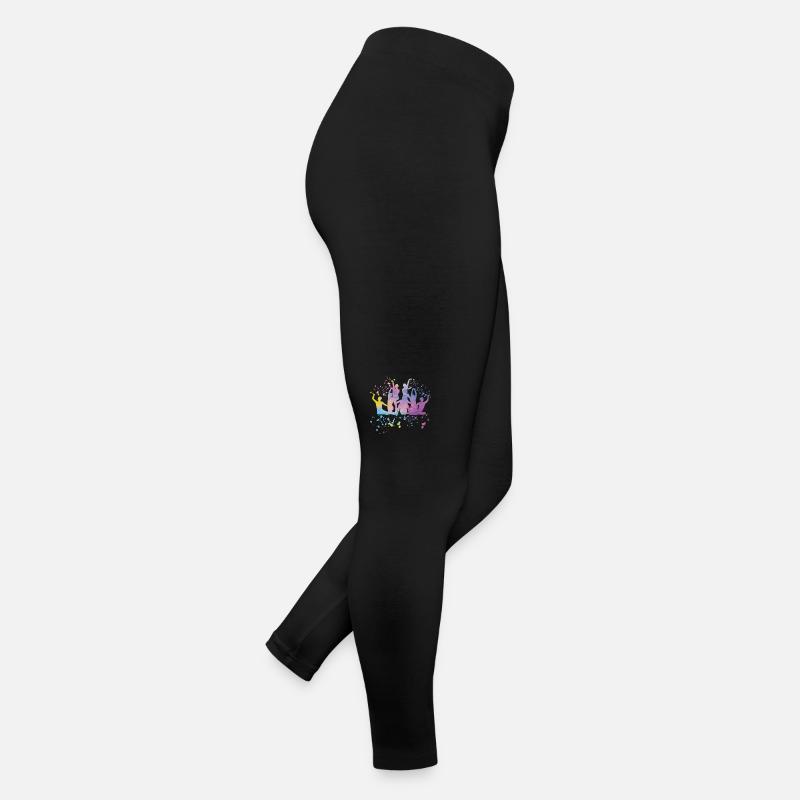 Natation artistique par équipe Natation synchronisée Legging en jersey Femme