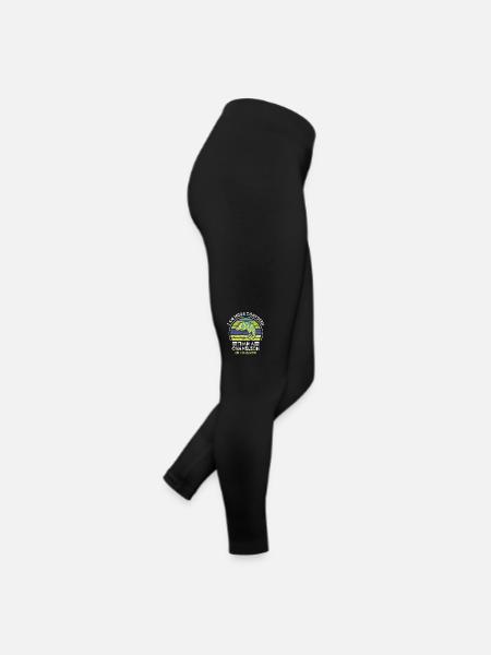 Ich Bin Verwirrter Als Ein Chamäleon - Frauen Jersey Leggings - Schwarz - Rechts