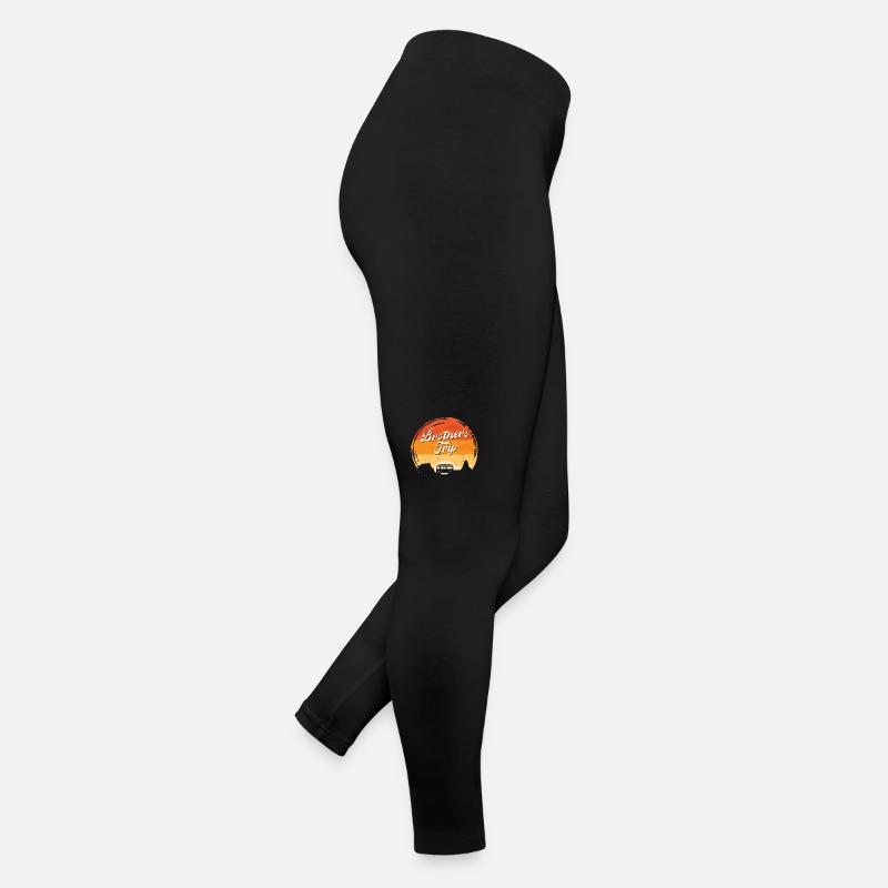 Geschwister Brüder Reise Frauen Jersey Leggings