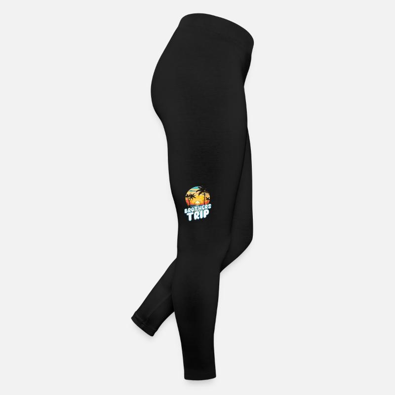 Geschwister Brüder Reise Frauen Jersey Leggings