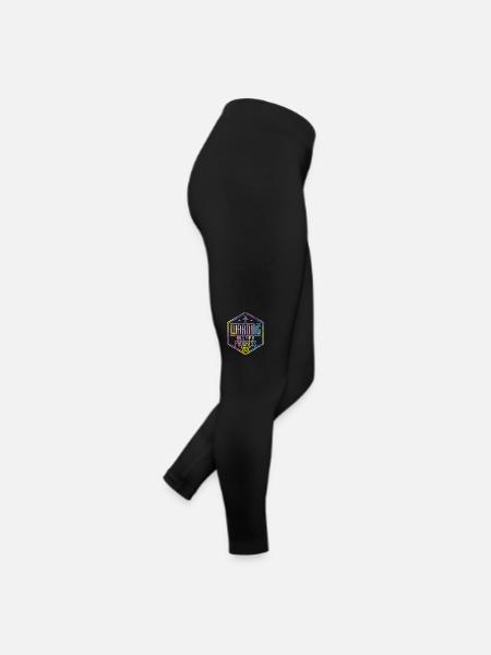 Warnung Girls Trip In Progress 2025 - Frauen Jersey Leggings - Schwarz - Rechts