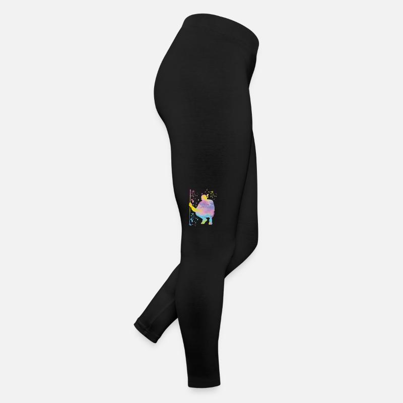 Golfer Colorsplash Kids Miniature Golf Legging en jersey Femme