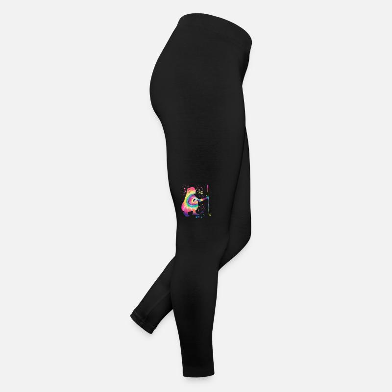 Golfer Colorsplash Kids Miniature Golf Legging en jersey Femme