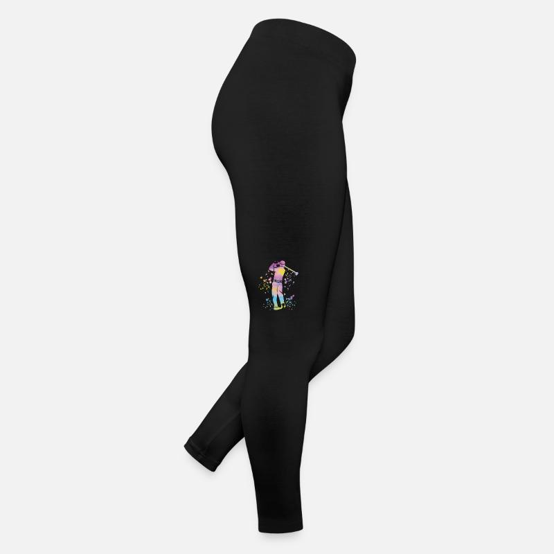 Golfer Colorsplash Kinder Miniaturgolf Frauen Jersey Leggings