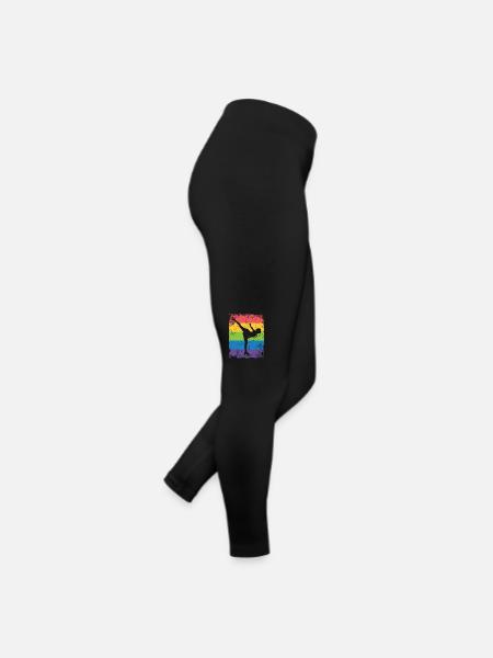 Patinage artistique Patinage artistique Patinage sur glace - Legging en jersey Femme - noir - Droite