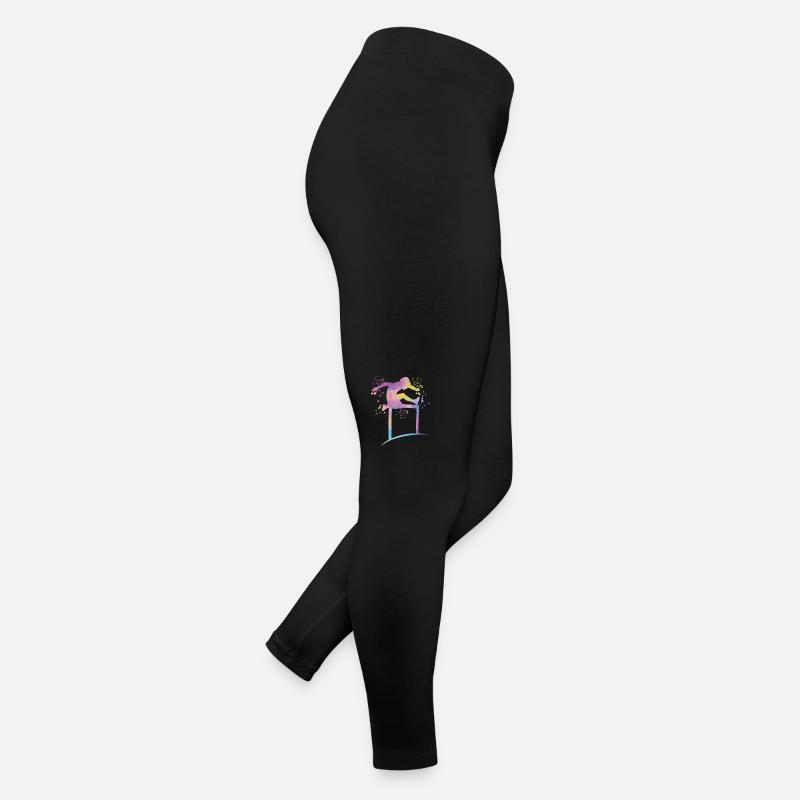 Course de haies Course d’obstacles Courses de haies pour enfants Legging en jersey Femme