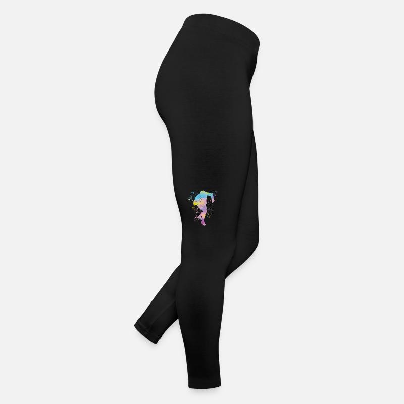 Lanceur de poids Colorsplash Lancer de poids Legging en jersey Femme