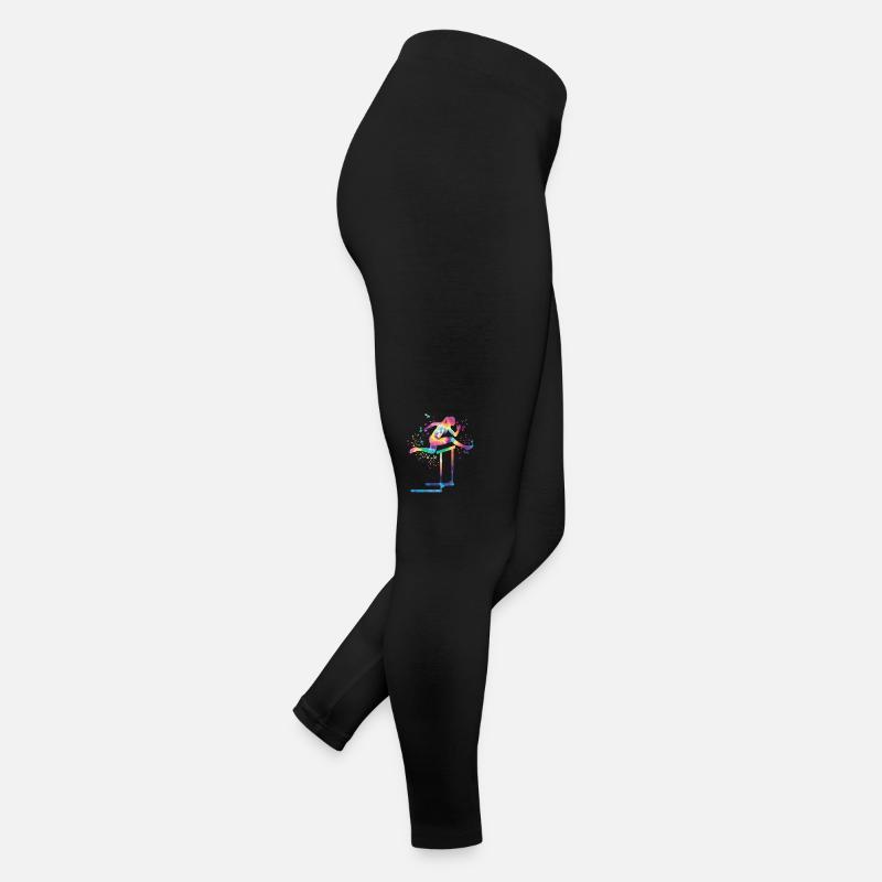 Course de haies Course d’obstacles Courses de haies pour enfants Legging en jersey Femme