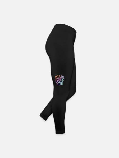 Pyrotechniker Feuerwerk Pyrotechnik - Frauen Jersey Leggings - Schwarz - Rechts