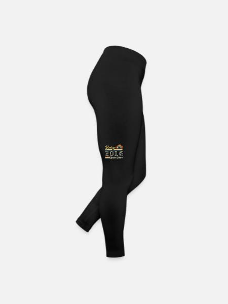 Anniversaire 9 Ans | Millésime 2016 Cadeau 2016 - Legging en jersey Femme - noir - Droite