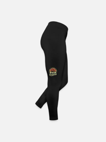 April 1983 Birthday - April 1983 Gift Idea - Women’s Jersey Leggings - black - Right
