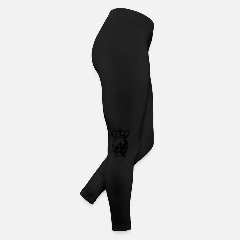 Roi du crâne Legging en jersey Femme