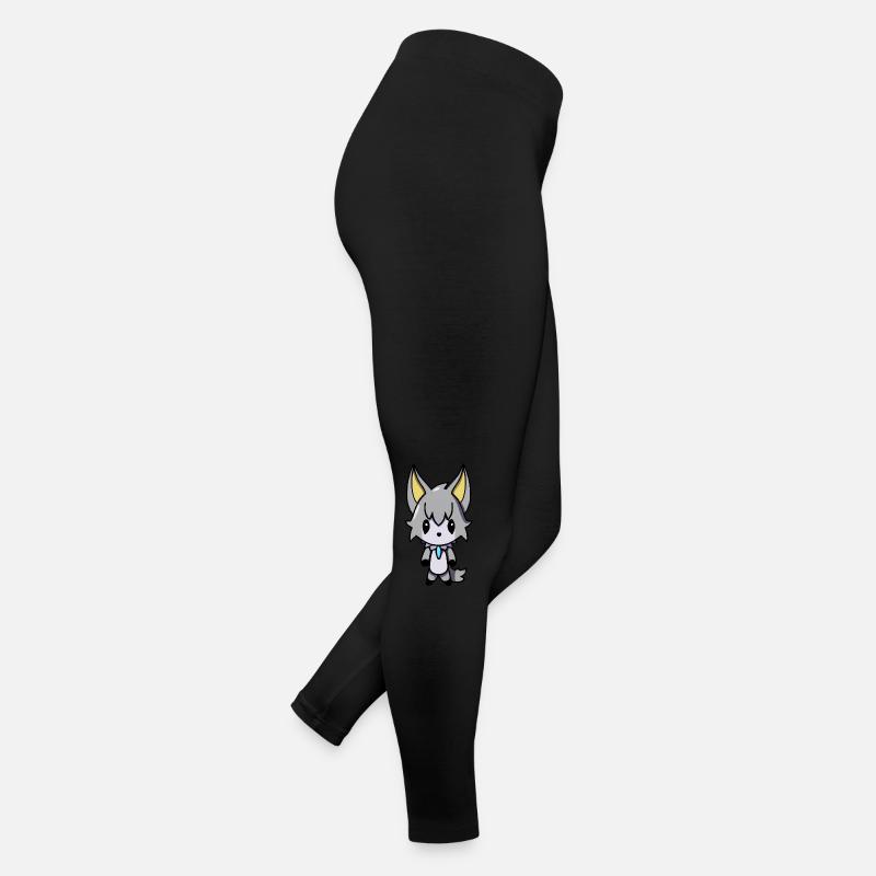Kawaii Anime Vampire Wolf Legging en jersey Femme