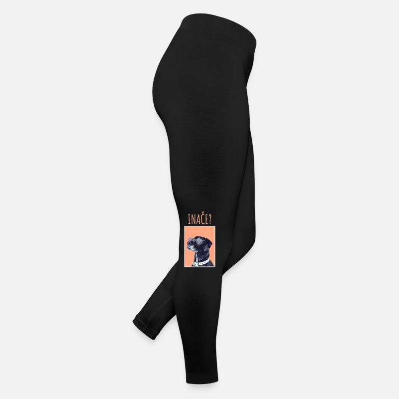 INAČE MAJICA Frauen Jersey Leggings