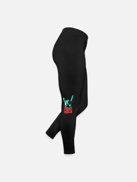 RockNRole V.1 - Legging en jersey Femme - noir - Droite