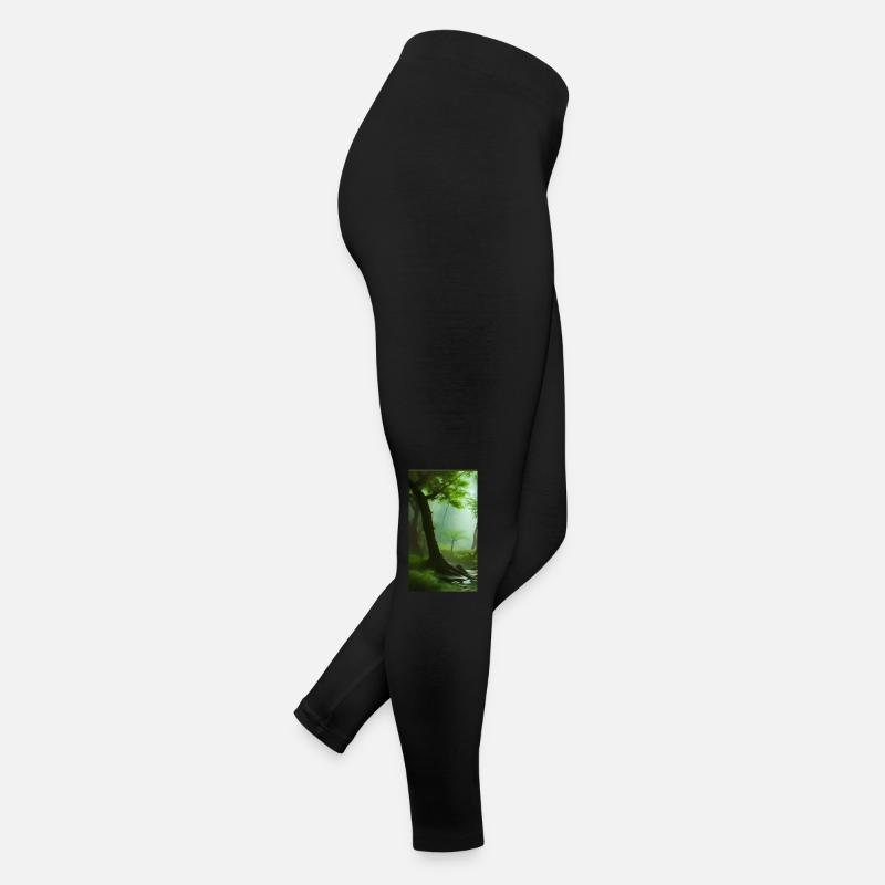 Magie silencieuse de la forêt Legging en jersey Femme