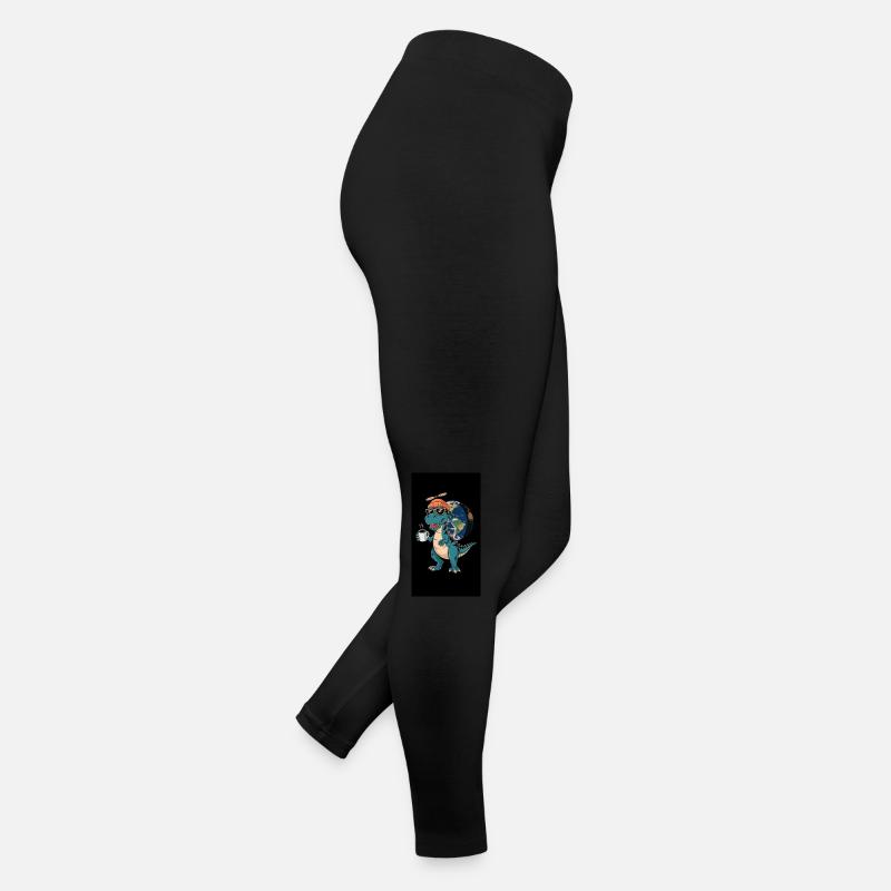 Dinosaure sur terre Legging en jersey Femme